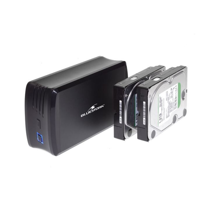🔴 Baie RAIDON GR5630-WSB3 + 4 Disques 1To : Stockage USB 3.0 / ESATA / FW800