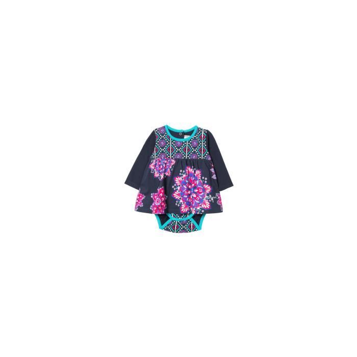Robe 18wyvk05 Mois Desigual 18 Navy Taille Bruna Bébé erdxWCoB