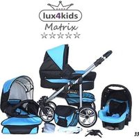 POUSSETTE Matrix II VIP Poussette Combinée 3 en 1 Roues pivo POUSSETTE Matrix II VIP Poussette Combinée 3 en 1 Roues pivo