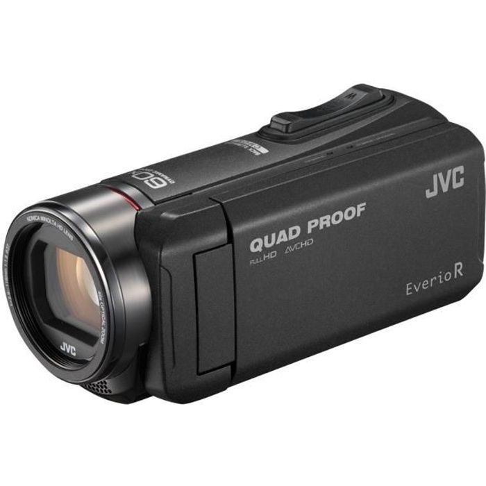 JVC GZ-R405BEU Caméscope - Etanche - Noir