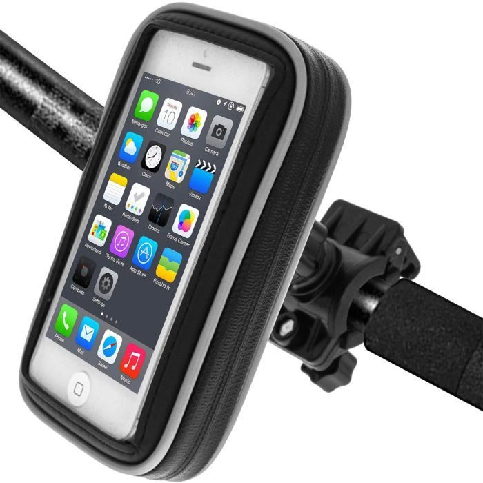 Support étanche Universel Pour Téléphone Sur Moto - Silicone, Pochette De Protection - Neuf