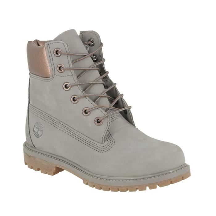 timberland grise pour femme