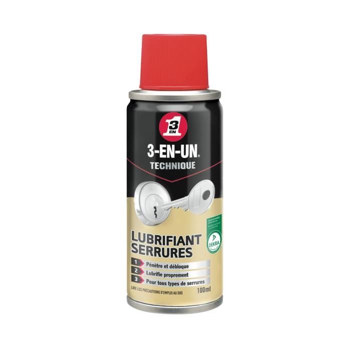 lubrifiant serrures aerosol 100 ml 573790   Achat / Vente LUBRIFIANT