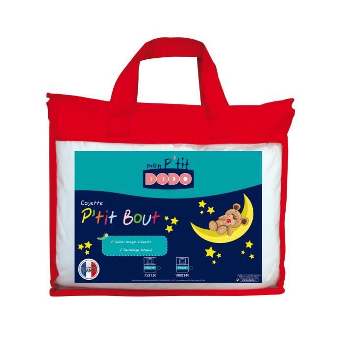 DODO Couette tempérée 300g/m² Ptit Bout 100x140cm