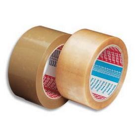 TESA Ruban PVC Ultra Strong - Lot de 6 - 66m x 50mm - Marron