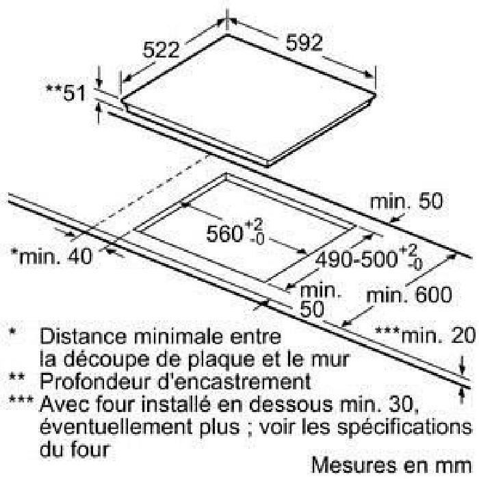  EH651BJB1E - Table de cuisson à Induction2