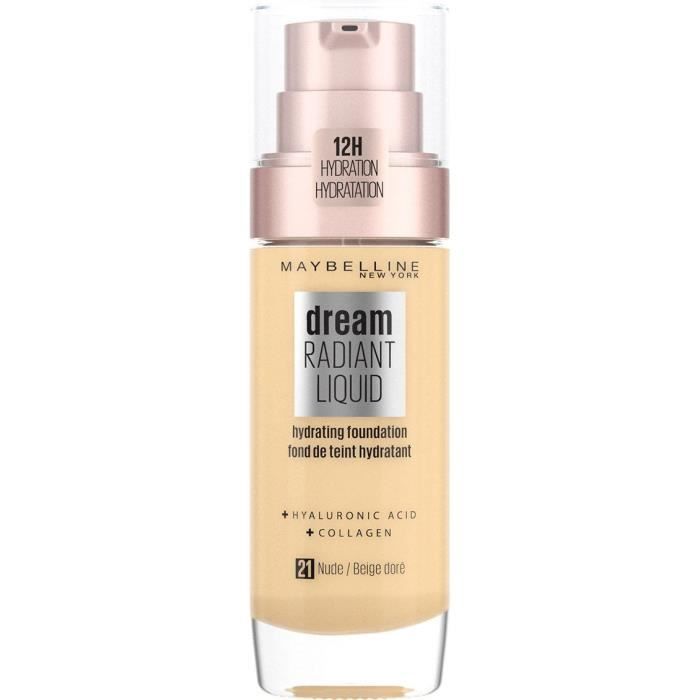 Maybelline New York Fond De Teint Perfecteur Dream Satin Liquid Beige Dore 30 ml