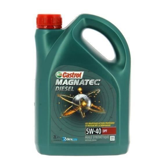 CASTROL Huile moteur diesel Magnatec 5W-40 DPF - 2 L