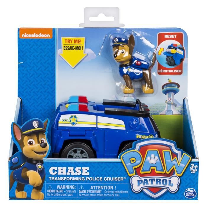 PAW PATROL - Vehicule + Figurin - 3 Modèles Différents selon Arrivage