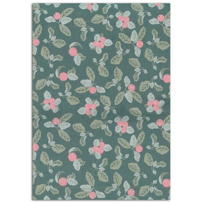DAILYLIKE Tissu Adhésif A4 - Petite Baie Rose
