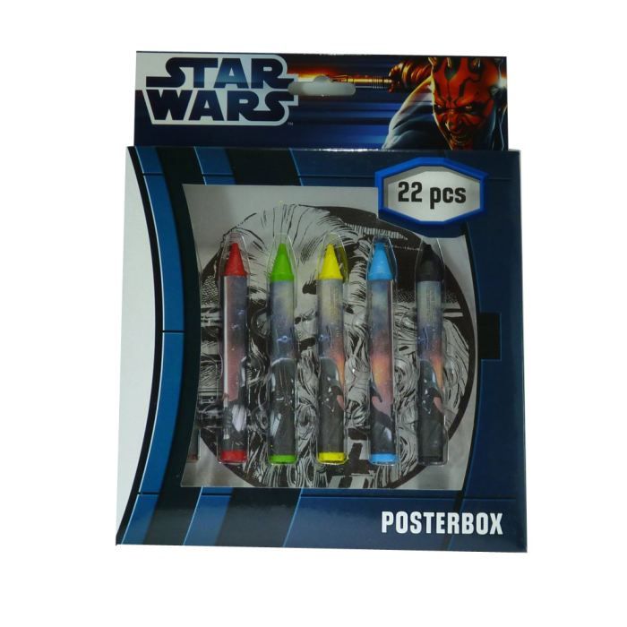 STAR WARS   Coffret daffiches à colorier 22 pi…   Achat / Vente