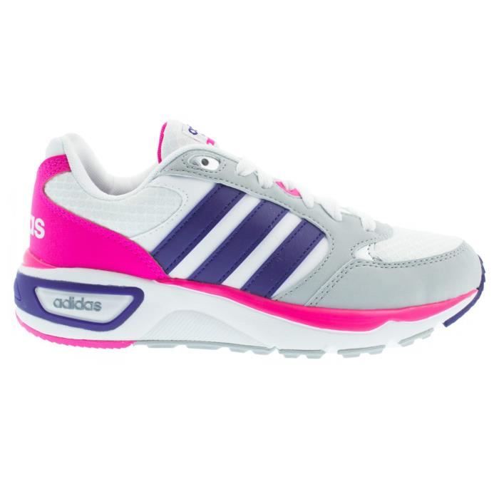ADIDAS Cloudfoam 8Tis Chaussure Unisexe - Taille 38 2-3 - BLANC ... ADIDAS Cloudfoam 8Tis Chaussure Unisexe - Taille 38 2-3 - BLANC