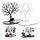 Décoratif cerf anneau arbre conception bracelet co