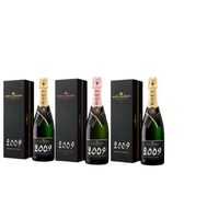 CHAMPAGNE Lot de 3 Bouteilles Moët et Chandon Grand Vintage CHAMPAGNE Lot de 3 Bouteilles Moët et Chandon Grand Vintage