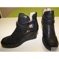 BOTTINE Bottine Boots femmes Talons Compensés Ouverte ! BOTTINE Bottine Boots femmes Talons Compensés Ouverte !