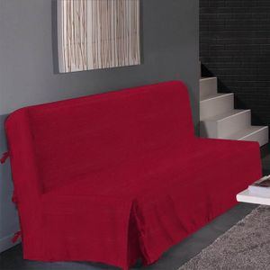 HOUSSE DE CANAPE Housse de clic clac Marie - Rouge - 120 à 1cm et 1