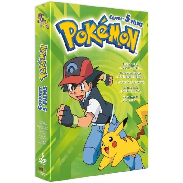 Pokemon, vol. 8 à 12 en DVD DESSIN ANIME pas cher