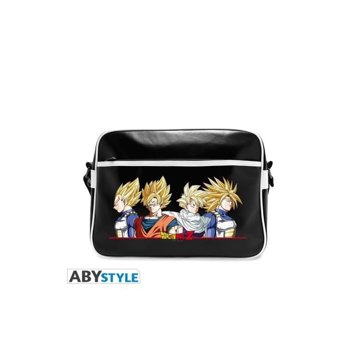 Sac Besace Dragon Ball - Super Saiyans - Vinyle - ABYstyle