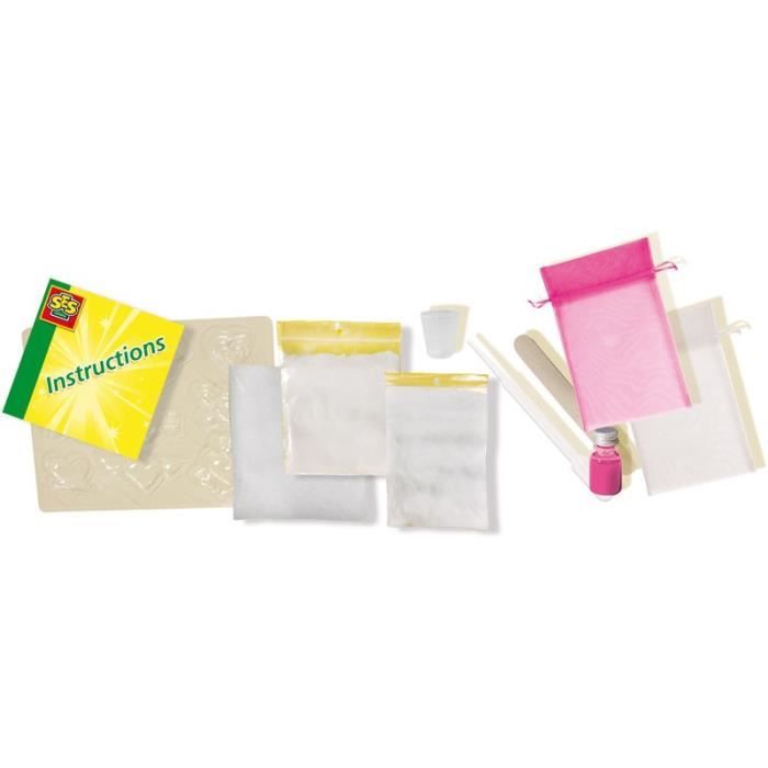 SES CREATIVE SPA LAB Jeu de création de savons effervescents et sels de bains