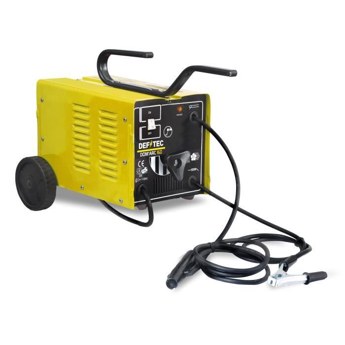 DEFITEC Poste à souder - 160 AMP - Jaune/Noir