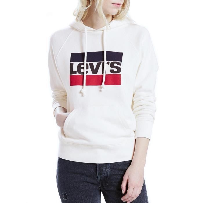 LEVIS Sweat à Capuche Hoodie Levis Graphic Sport Femme