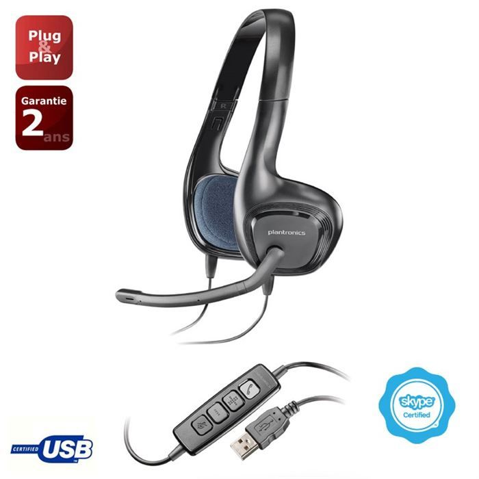 Plantronics casque micro USB Audio 628