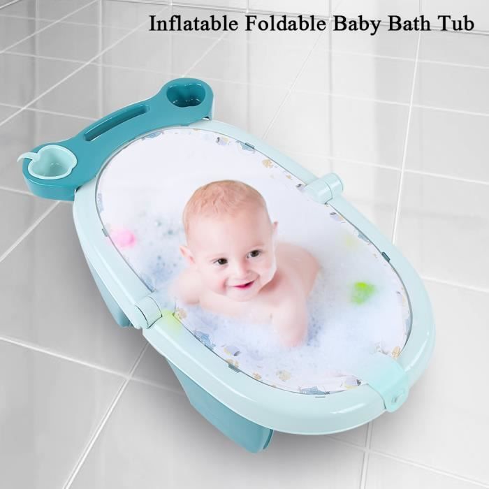 Baignoire Bebe Pliable De Couleur Bleue Pour Les Voyages Bebe Puericulture Le Bain Lawawarenesssociety In