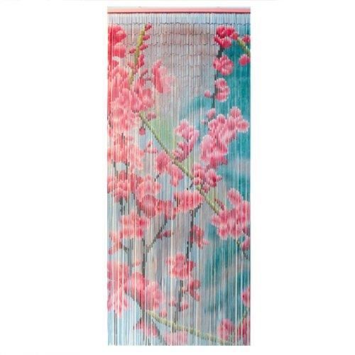 Rideaux bambou imprimé fleurs - Achat / Vente rideau de porte ... Rideaux bambou imprimé fleurs - Achat / Vente rideau de porte ...