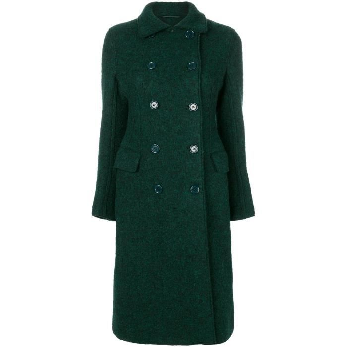 Vert 0709e5841367 Aspesi Femme Laine Manteau 10qzwEq