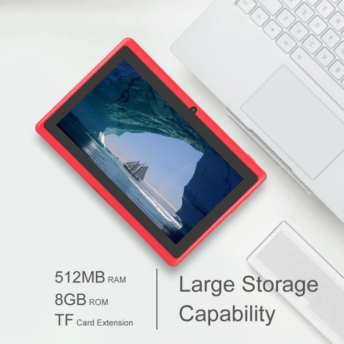 7 HD Mini-tablette compacte ROM 8G ROM Support1
