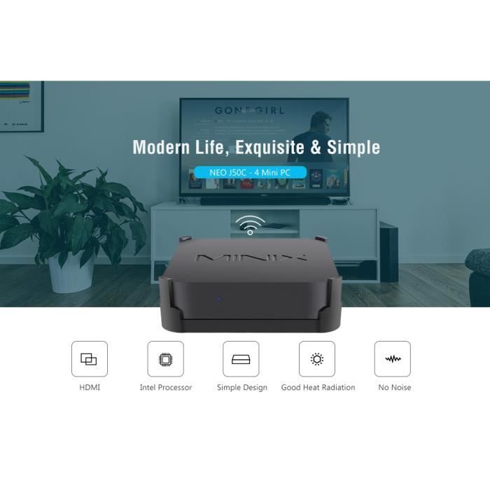 MINI PC Minix NEOJ50C - DDR4 4Go -ROM 32Go -SSD2