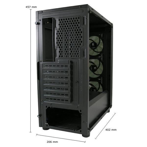 LC-Power Gaming 995B, Boîtier Midi-tour,3