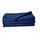 POLUNO Couverture maille polaire 180x220 cm bleu