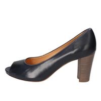 ESCARPIN CALPIERRE Chaussures Femme Escarpin Cuir Bleu BZ80 ESCARPIN CALPIERRE Chaussures Femme Escarpin Cuir Bleu BZ80