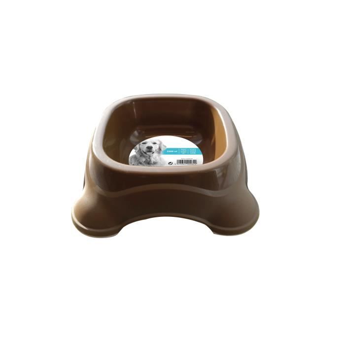 MPETS Gamelle en plastique simple PLASTIC BOWL - Pour chien - 2300ml - Coloris divers
