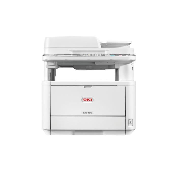OKI Imprimante multifonction 4 en 1 MB472dnw - Laser - Monochrome - Ethernet - WIFI - Recto/Verso - A4