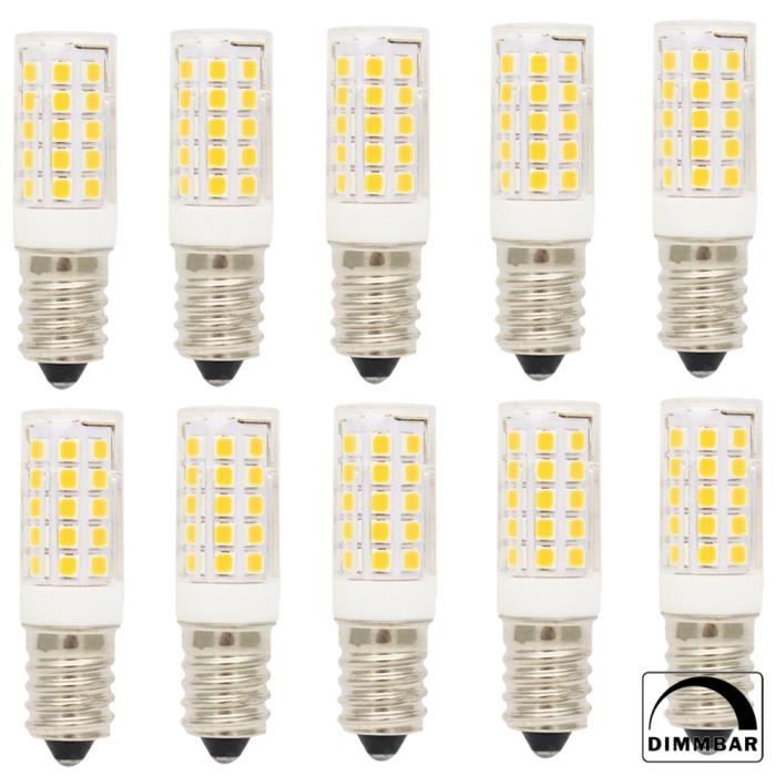 Céramique Lampe E14 Chaud 350lm Lumiere Led Ampoule Lumineuse Leds Ac220 5w smd2835 Bulbs Blanc 240v Dimmable Spotlight 10x 44 sQdCtrh