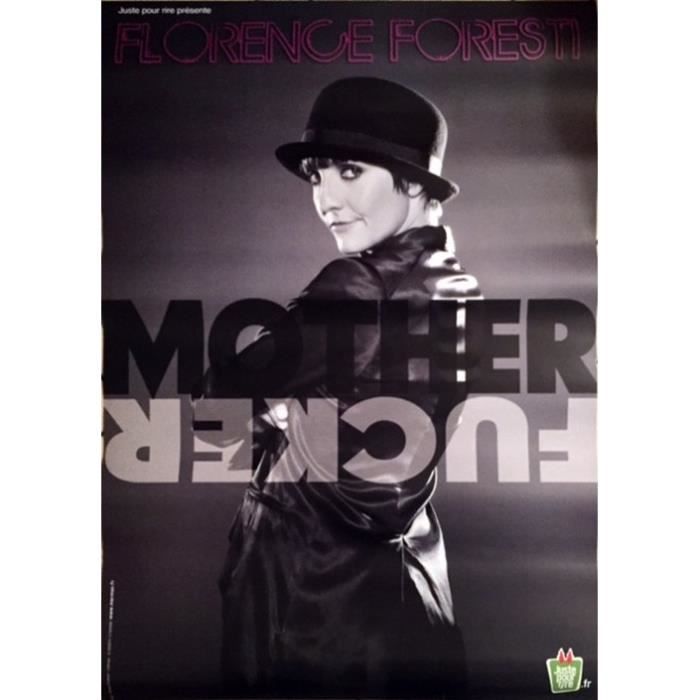 Florence Foresti Mother Fucker 80x120cm Affiche Poster Achat