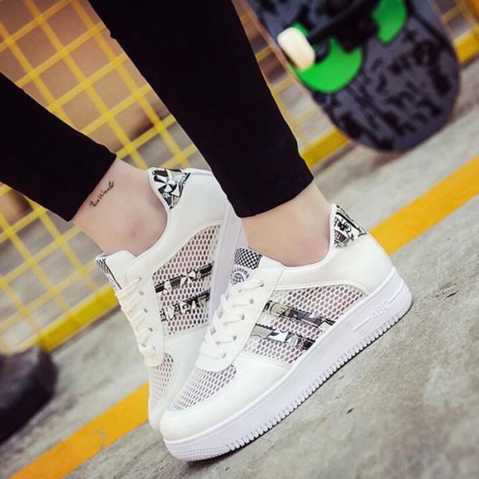 Chaussures Kianii® Achat Femme 2016 Basket Blanc vN80nwm