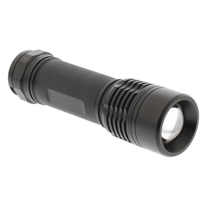 KONIG Lampe de poche LED 3 W 180 Lm