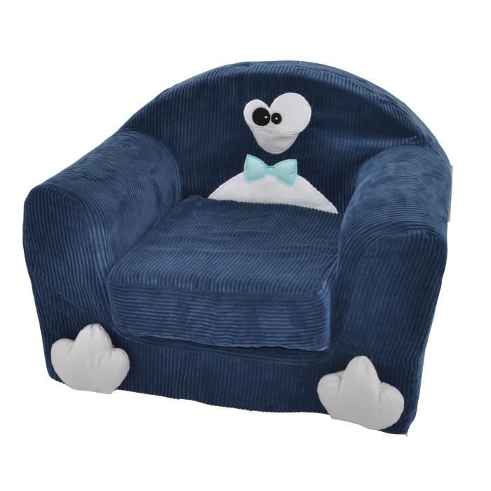 DOMIVA Fauteuil Club chauffeuse Pingou - 43x55,5 cm