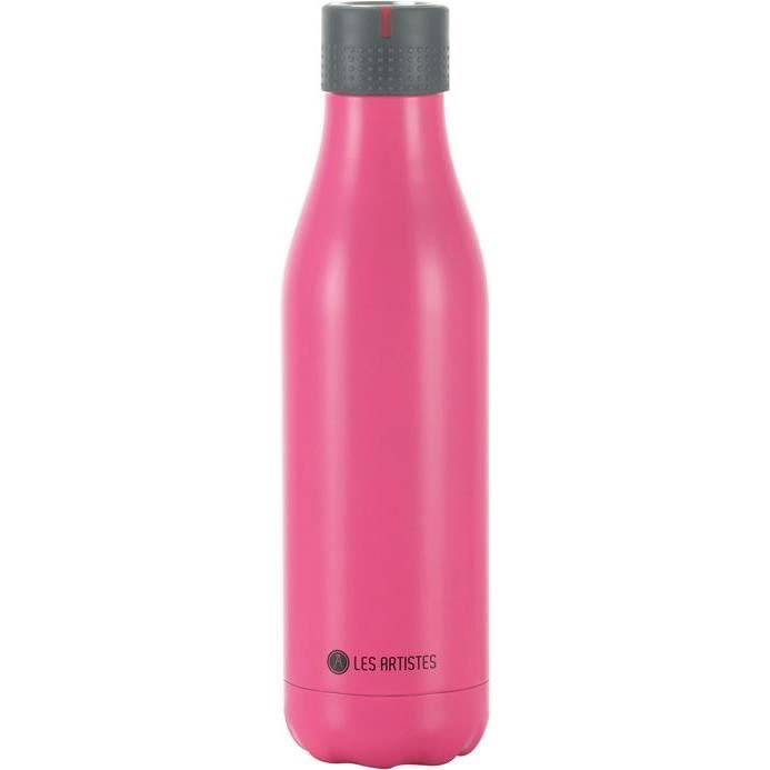 Bottle up isotherm rose brillant 500ml