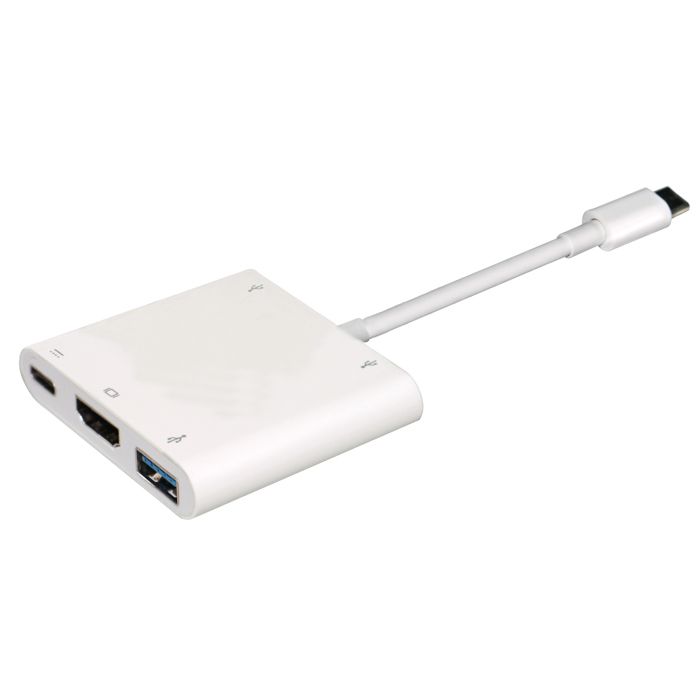 Nedis Adaptateur vidéo externe USB-C 3.1 HDMI, USB-C, USB 3.1 blanc