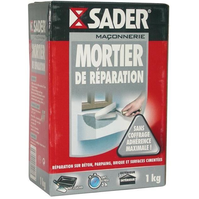 SADER Boîte Mortier de réparation - 1kg