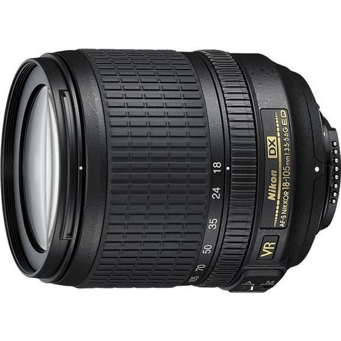 Objectif Nikon AF S DX 3,5 5,6/18 105 VR   Achat / Vente OBJECTIF