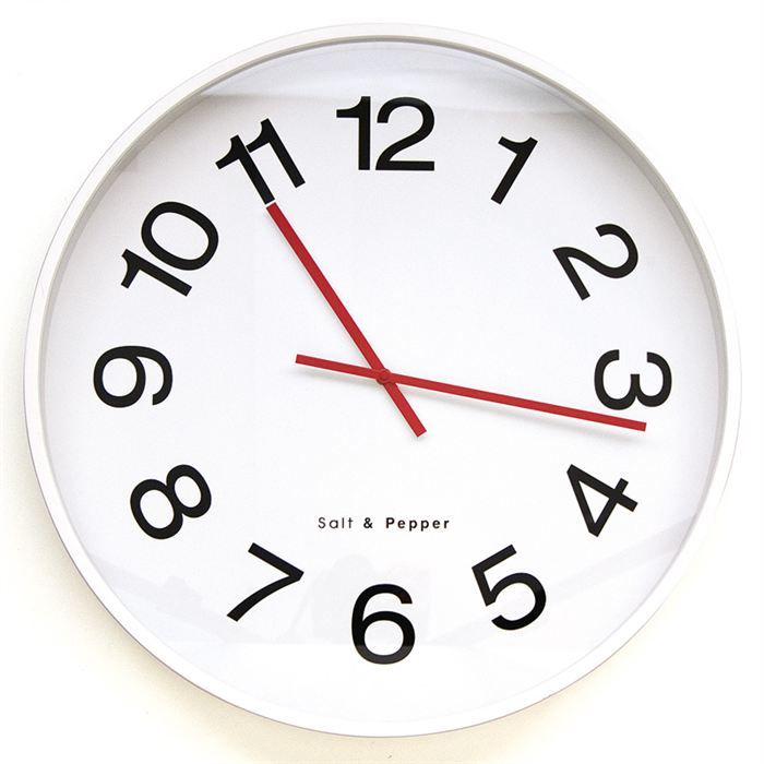 Horloge Ronde Design 60 cm Salt & Pepper   Horloge Ronde Design 60 cm