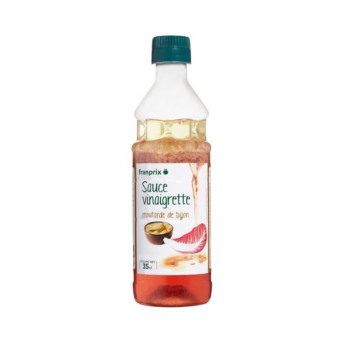 FRANPRIX Sauce vinaigrette à la moutarde de Dijon 35 cl Achat