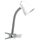 RANEX Lampe de bureau à pince gris