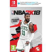 JEU NINTENDO SWITCH NBA 2K18 Jeu Switch JEU NINTENDO SWITCH NBA 2K18 Jeu Switch