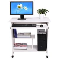 MEUBLE INFORMATIQUE 80CM Bureau Informatique Table d’ordinateur pr cla MEUBLE INFORMATIQUE 80CM Bureau Informatique Table d’ordinateur pr cla